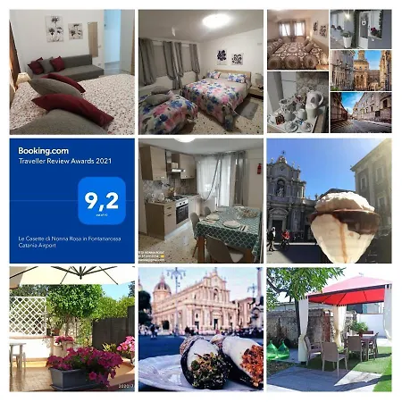 Ferienhaus Le Casette Di Nonna Rosa In Fontanarossa Airport Catania